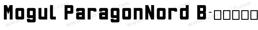 Mogul ParagonNord B字体转换